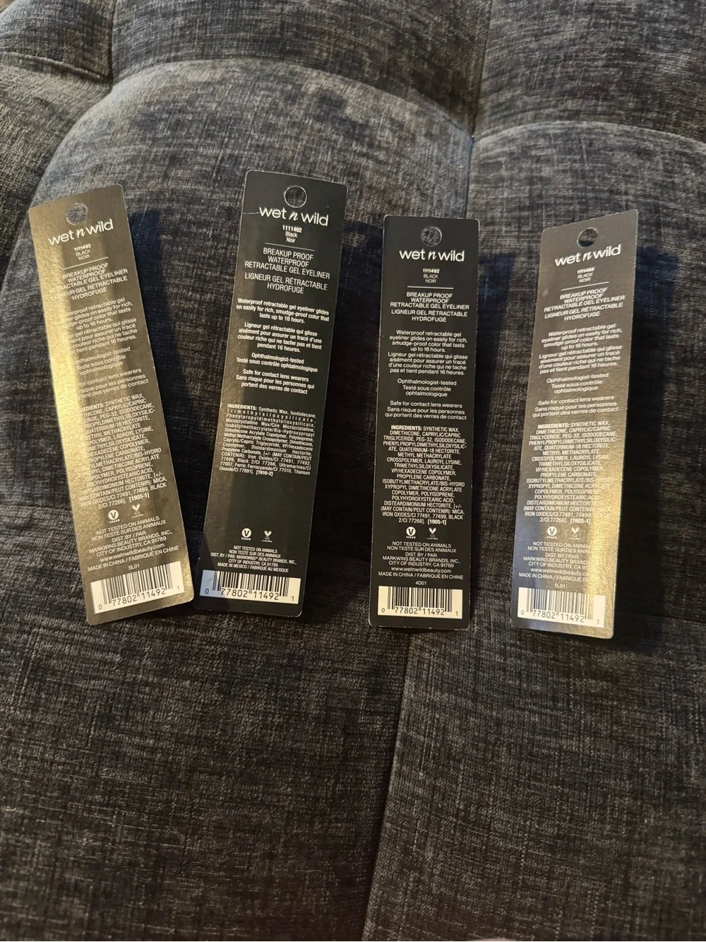 wet n wild set four